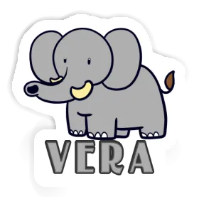 Sticker Vera Elephant Image