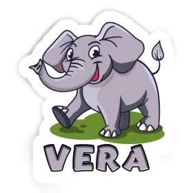 Sticker Elephant Vera Image