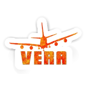 Sticker Airplane Vera Image