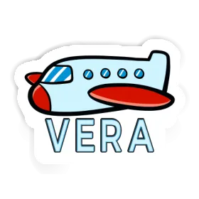 Vera Sticker Airplane Image