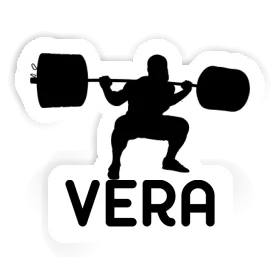 Weightlifter Sticker Vera Image