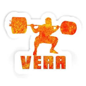 Sticker Vera Weightlifter Image