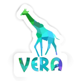 Sticker Giraffe Vera Image