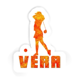 Golfer Sticker Vera Image