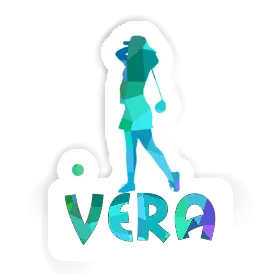 Vera Sticker Golfer Image