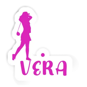 Vera Sticker Golfer Image