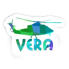 Sticker Vera Helicopter Image