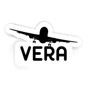 Sticker Airplane Vera Image