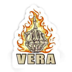 Vera Sticker Middlefinger Image