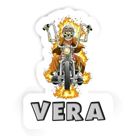 Vera Sticker Motorbike Rider Image