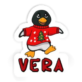 Sticker Vera Christmas Penguin Image