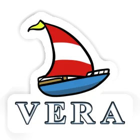 Sticker Vera Sailboat Image