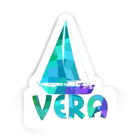 Sailboat Sticker Vera Image