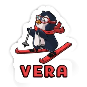 Sticker Vera Skier Image