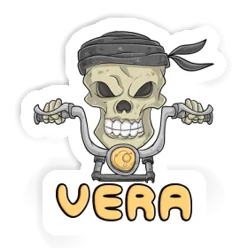 Motorbike Rider Sticker Vera Image