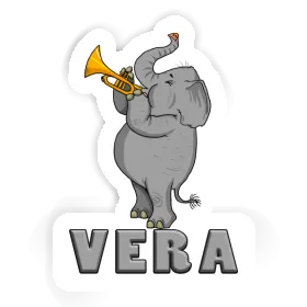 Elephant Sticker Vera Image