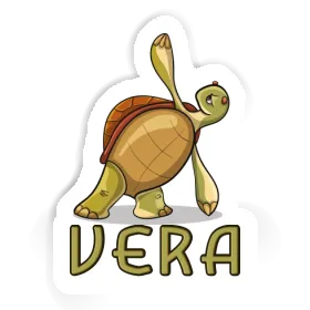 Sticker Vera Yoga Turtle Image