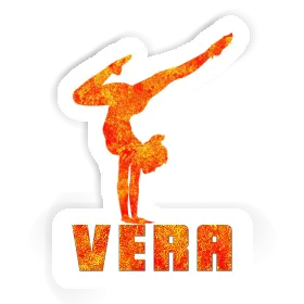 Sticker Yoga Woman Vera Image