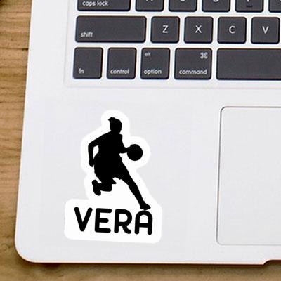 Vera Aufkleber Basketballspielerin Image