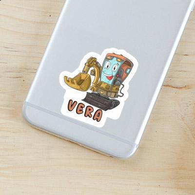 Sticker Excavator Vera Laptop Image