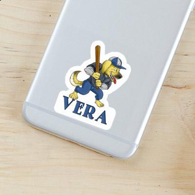 Sticker Vera Baseball-Hund Image