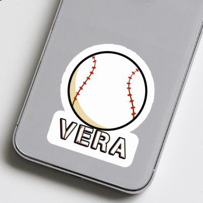 Sticker Baseball Vera Laptop Image