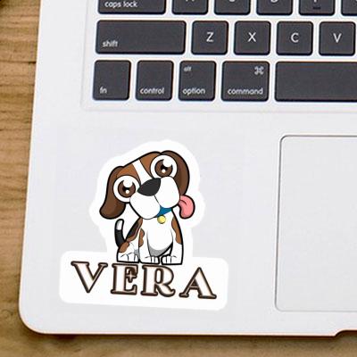 Sticker Vera Beagle Dog Gift package Image