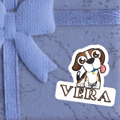 Sticker Vera Beagle Dog Notebook Image