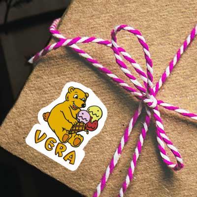 Ice Cream Bear Sticker Vera Gift package Image