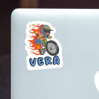 Sticker Biker Vera Laptop Image