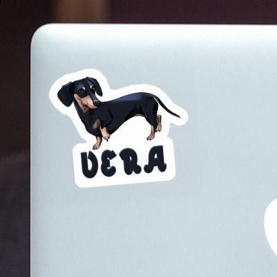 Sticker Vera Dachshund Gift package Image