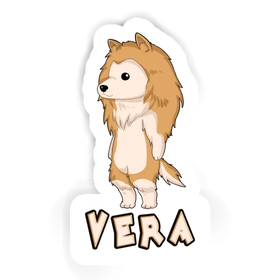 Collie Sticker Vera Notebook Image