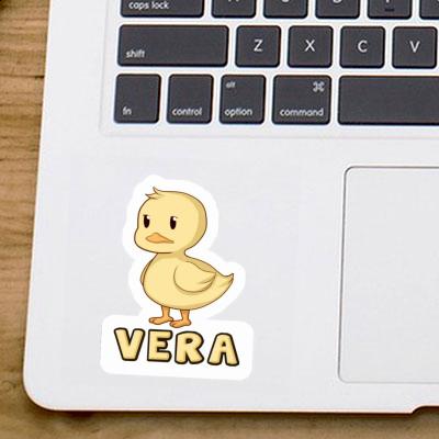 Sticker Vera Duck Laptop Image