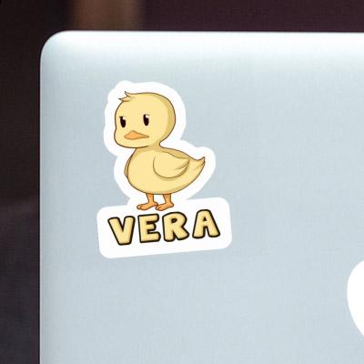 Sticker Vera Duck Laptop Image