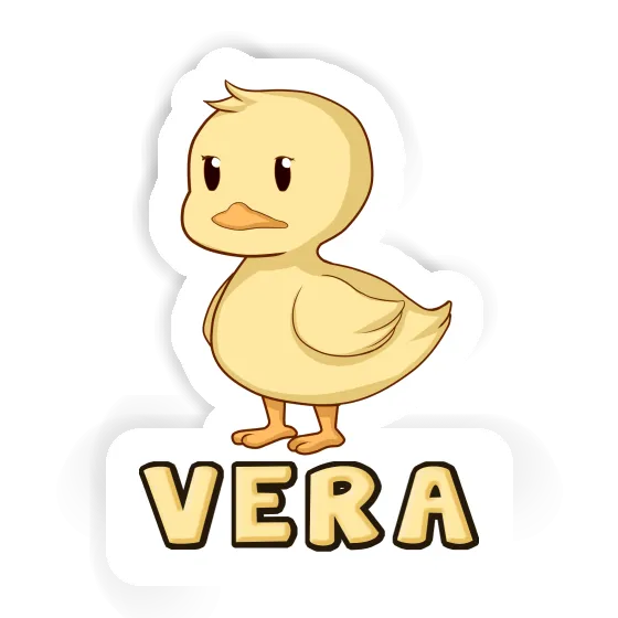 Sticker Vera Duck Notebook Image