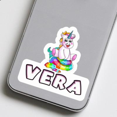 Sticker Vera Baby Einhorn Notebook Image