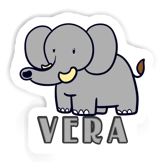 Sticker Vera Elephant Gift package Image