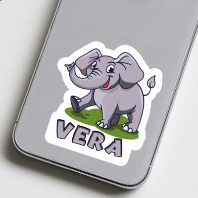 Sticker Elephant Vera Laptop Image