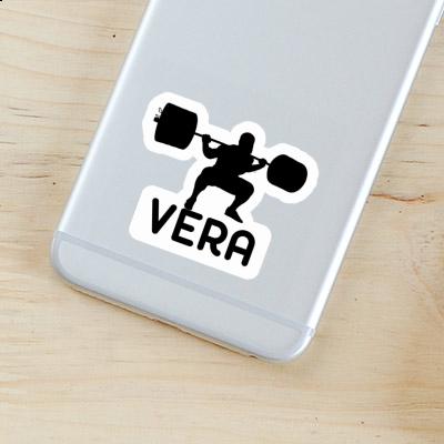 Weightlifter Sticker Vera Laptop Image