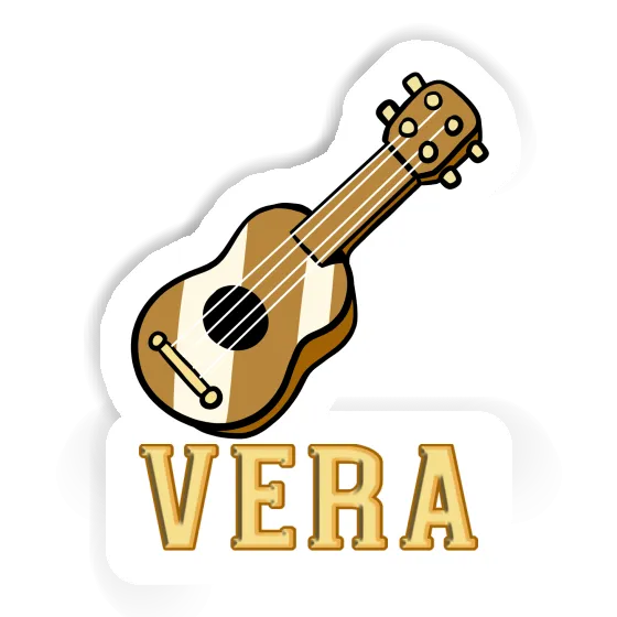 Sticker Vera Guitar Notebook Image