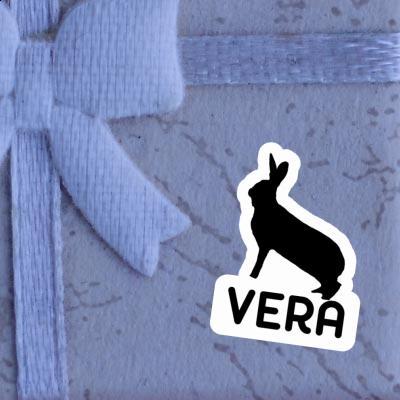 Hase Aufkleber Vera Image