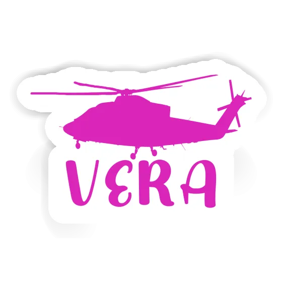 Sticker Helicopter Vera Notebook Image