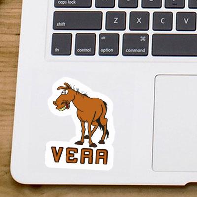 Vera Sticker Horse Laptop Image