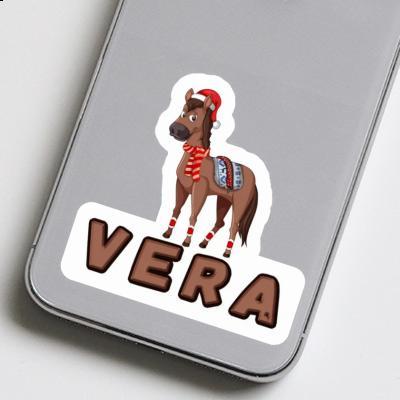 Sticker Christmas Horse Vera Image