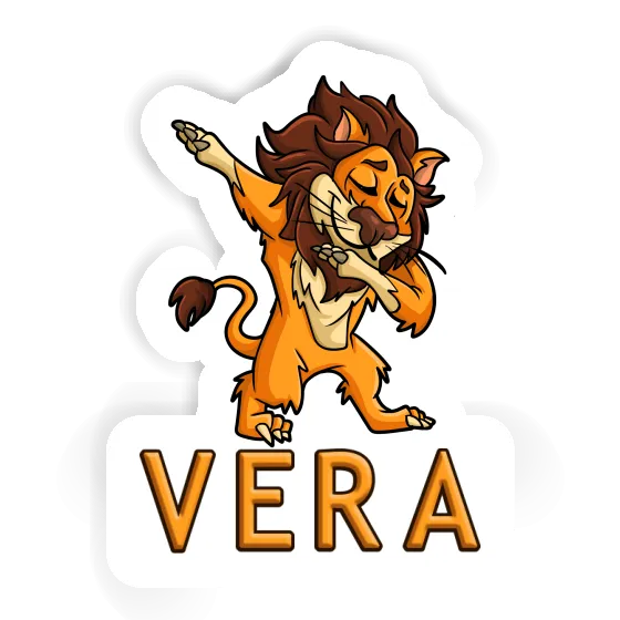 Sticker Vera Dabbing Lion Gift package Image