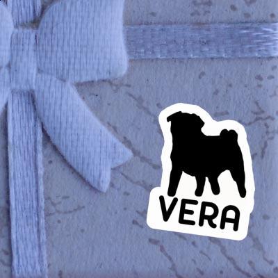 Sticker Pug Vera Laptop Image