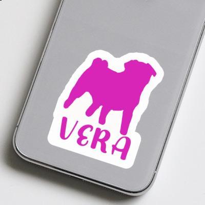 Pug Sticker Vera Notebook Image