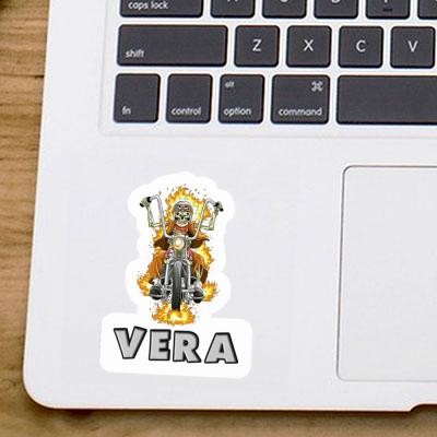 Sticker Vera Motorradfahrer Notebook Image