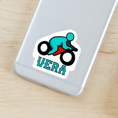 Sticker Motorbike Driver Vera Image