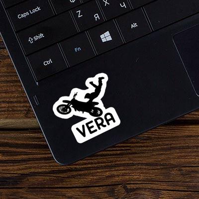 Sticker Vera Motocross Rider Laptop Image